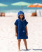 Snuggs Kids Poncho Towel Shark